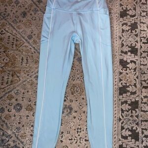 Victoria's Secret Blue Leggings Smooth Fit